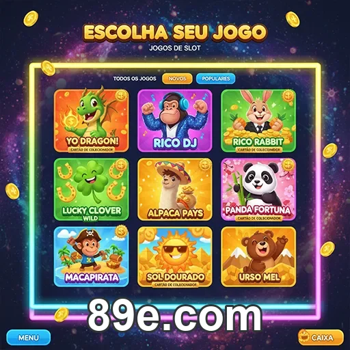 Tela do site oficial 89e.com com acesso seguro